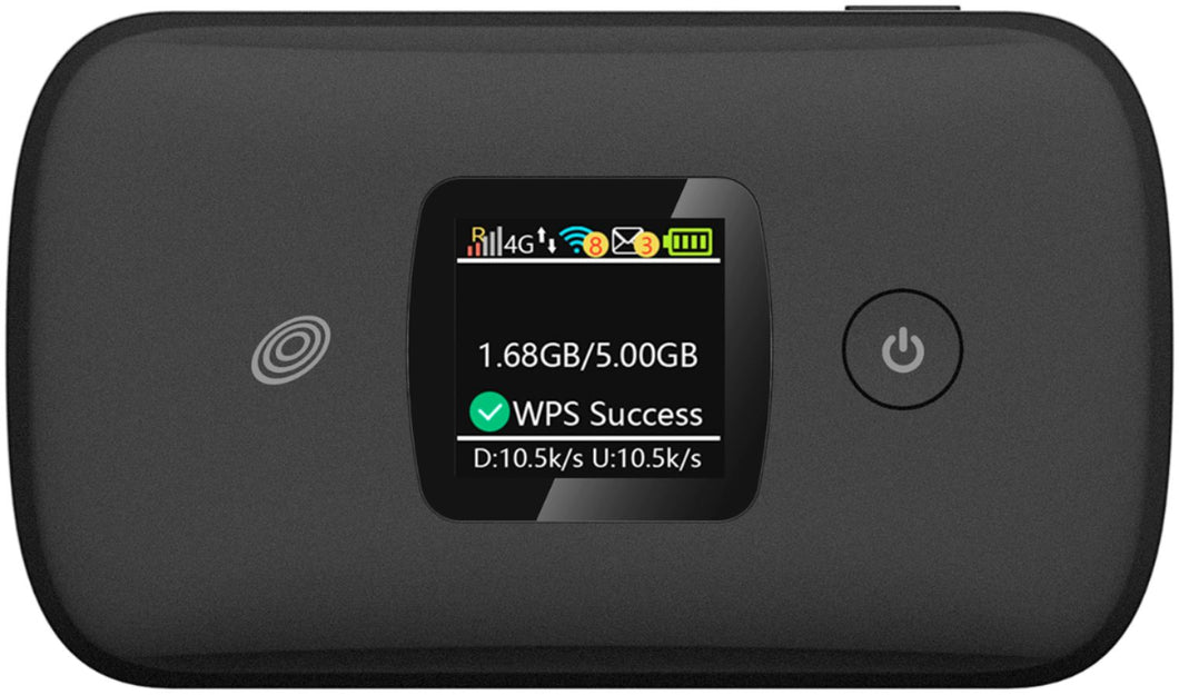 Simple Mobile - Moxee 4G No-Contract Mobile Hotspot - Black